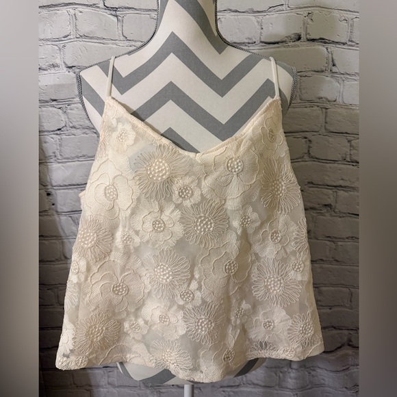 Express Tops - Express Embroidered Tank